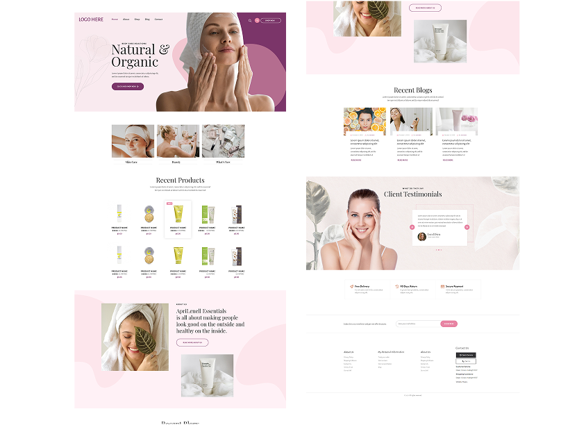 Branding Page Design
